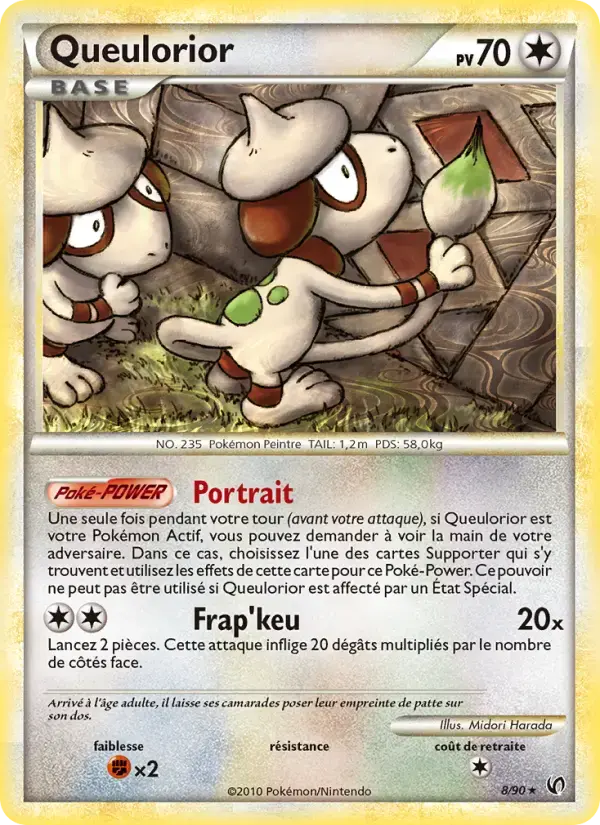 Carte Pokémon Queulorior #8 — Indomptable
