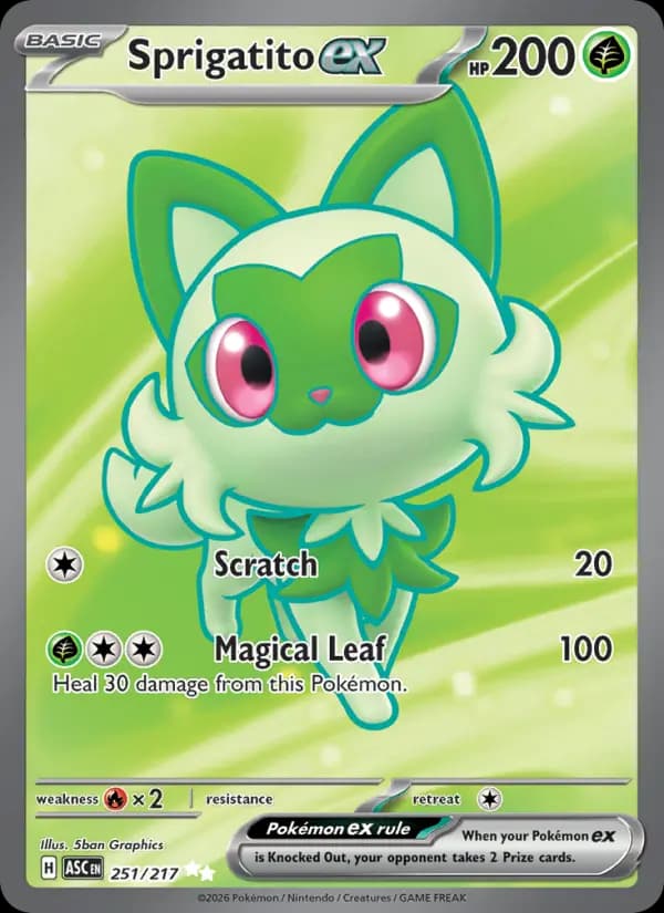 Sprigatito ex #251 — Ascended Heroes