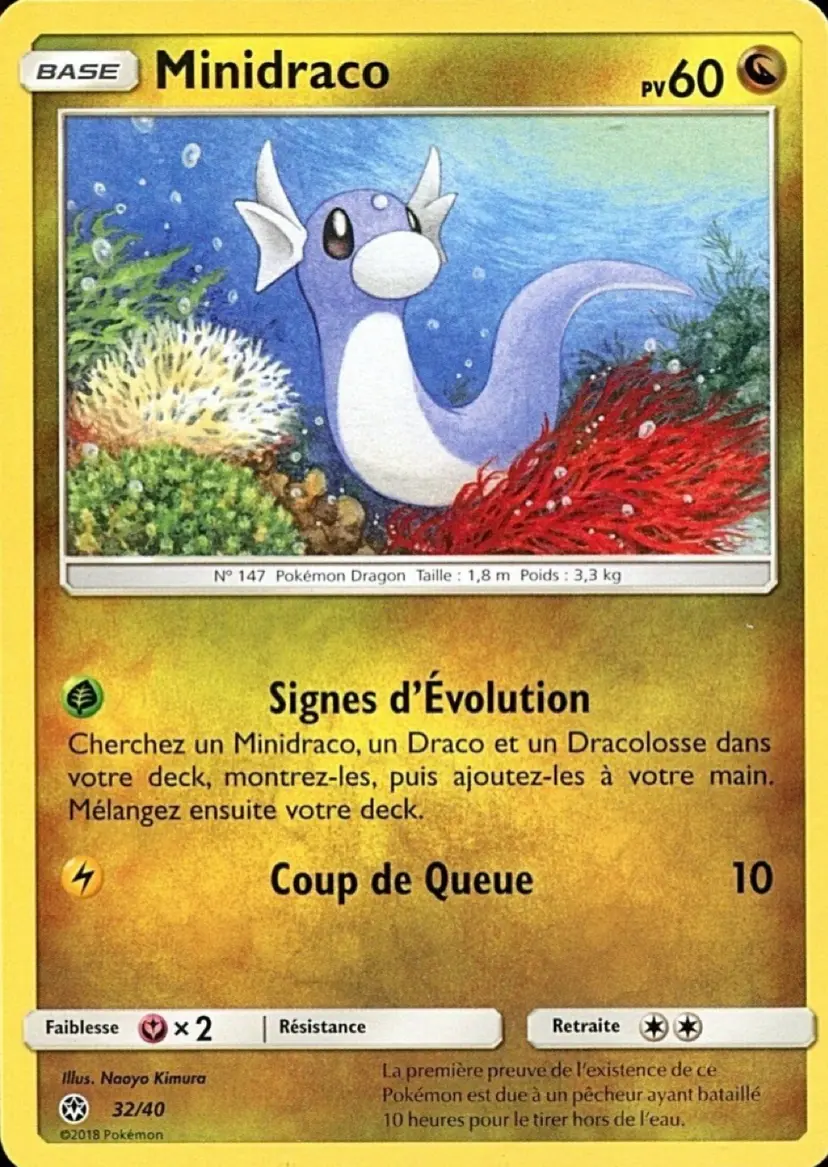 Carte Pokémon Minidraco #32 — 2018 Promo McDonald's