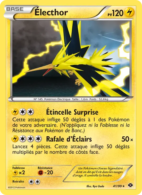 Carte Pokémon Électhor #41 — Destinées Futures