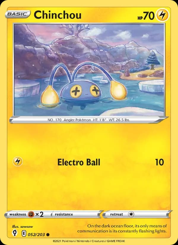 Chinchou #52 — Evolving Skies