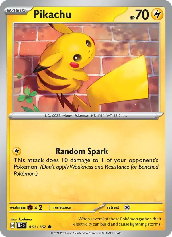 Pikachu #051 — Temporal Forces