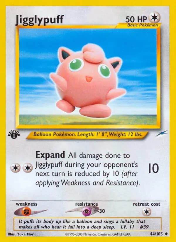 Jigglypuff #44 — Neo Destiny