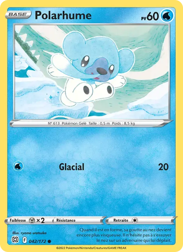 Carte Pokémon Polarhume #042 — Stars Étincelantes