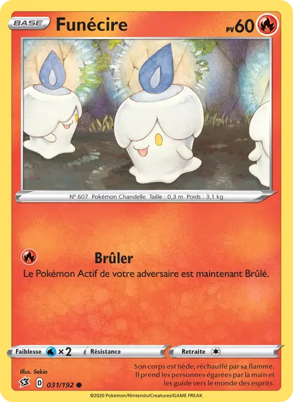 Carte Pokémon Funécire #31 — Clash des Rebelles
