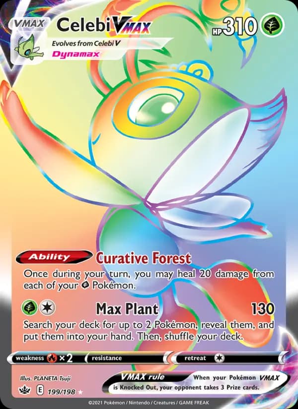 Celebi VMAX #199 — Chilling Reign