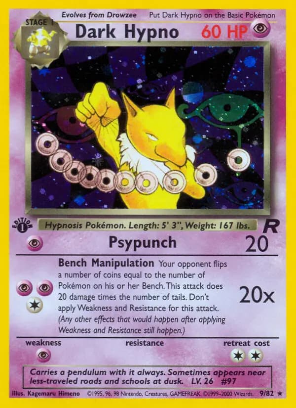 Dark Hypno #9 — Team Rocket