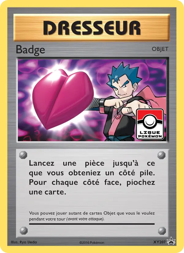 Carte Pokémon Badge #XY207 — Promos X&Y