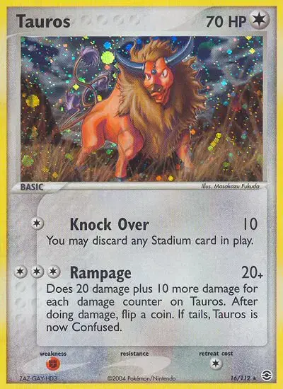 Tauros #16 — FireRed & LeafGreen