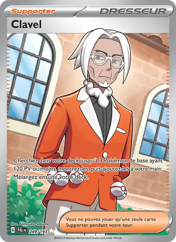 Carte Pokémon Clavel #249 — Évolutions à Paldea