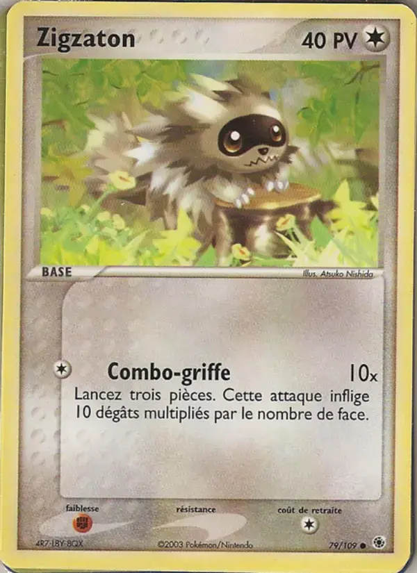 Carte Pokémon Zigzaton #79 — Rubis & Saphir