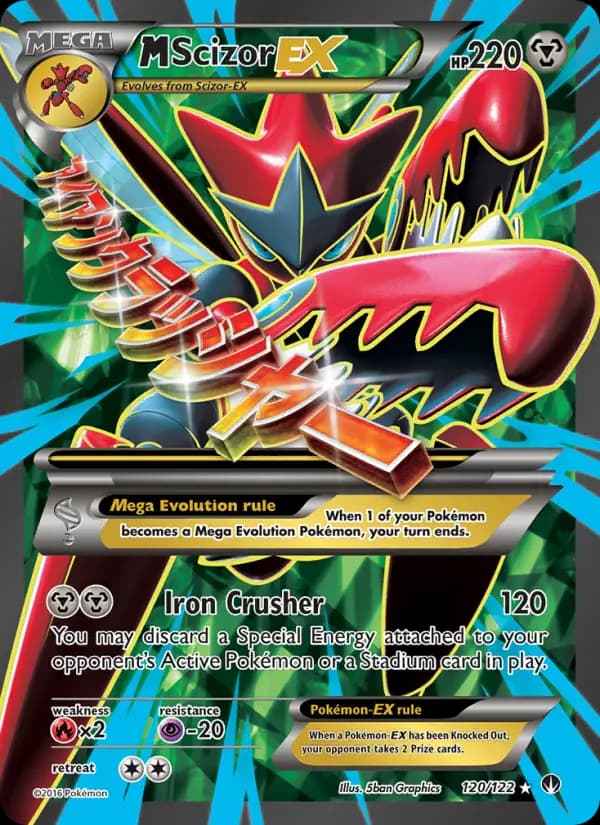 M Scizor EX #120 — BREAKpoint