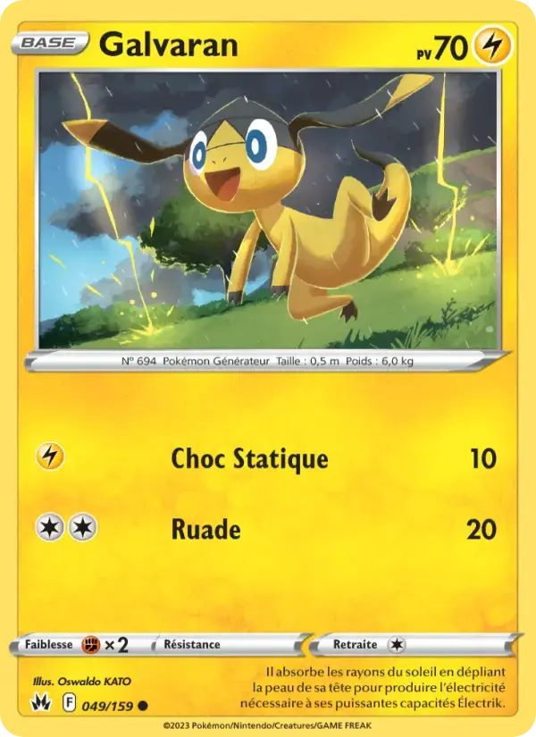 Carte Pokémon Galvaran #049 — Zénith Suprême