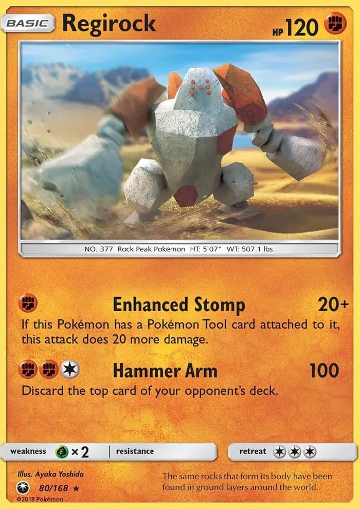 Regirock #80 — Celestial Storm
