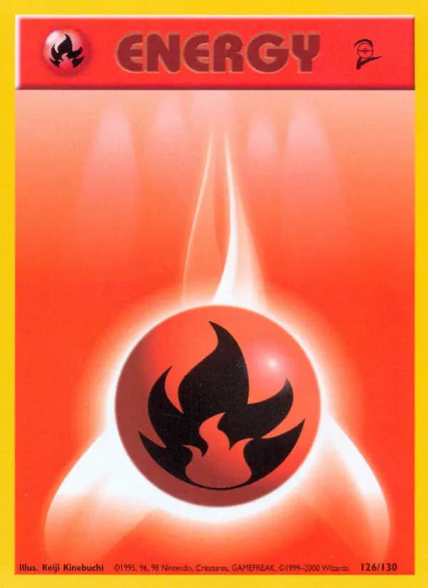 Fire Energy #126 — Base Set 2
