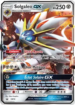 Carte Pokémon Solgaleo GX #SM16 — Promos Soleil et Lune