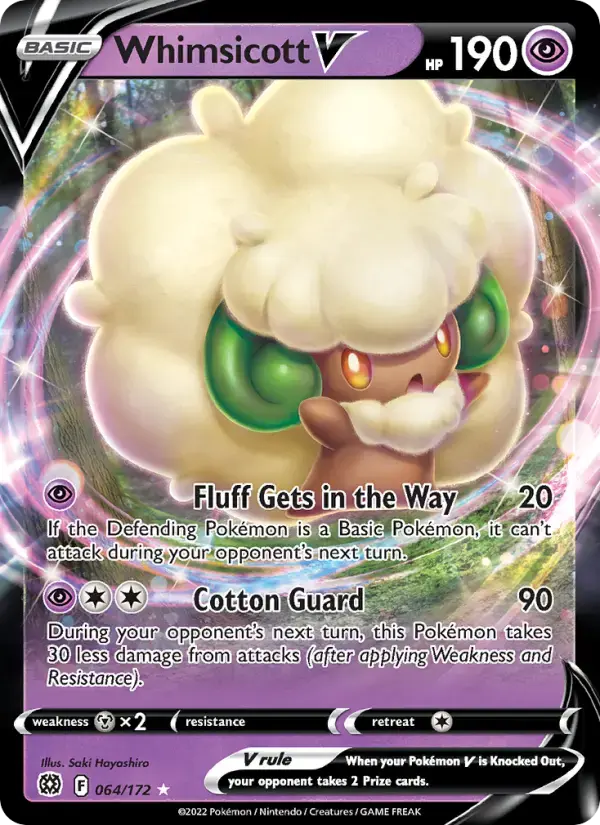Whimsicott V #064 — Brilliant Stars