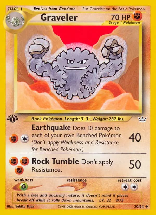 Graveler #30 — Neo Revelation