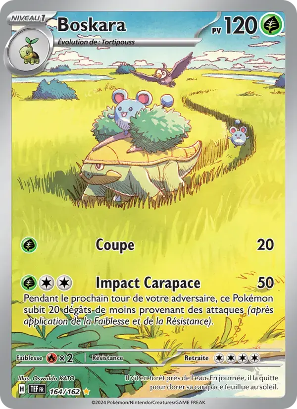 Carte Pokémon Boskara #164 — Forces Temporelles