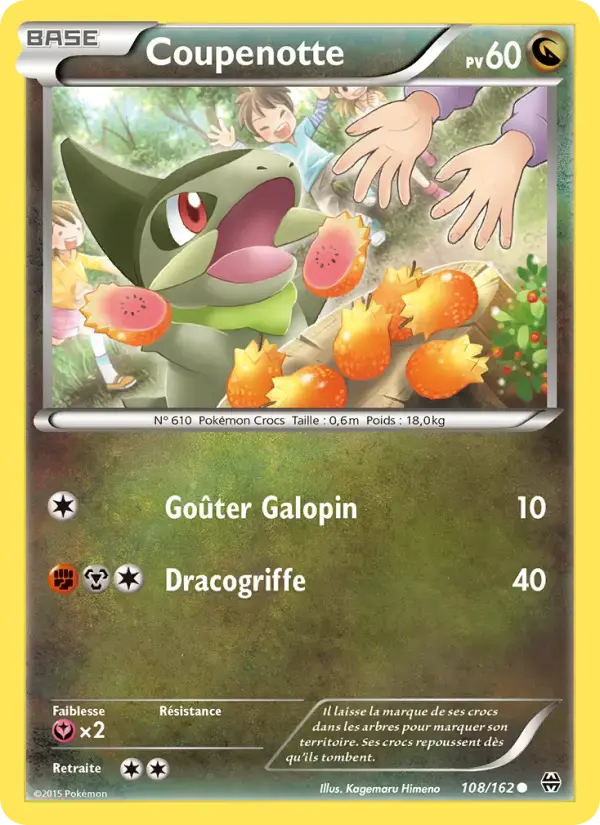 Carte Pokémon Coupenotte #108 — Impulsion Turbo
