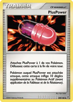 Carte Pokémon PlusPower #109 — Diamant et Perle
