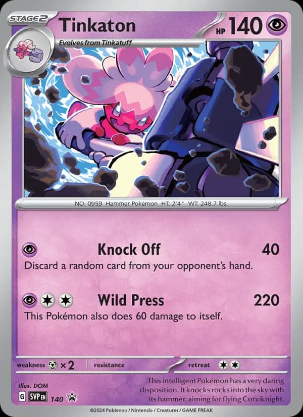 Tinkaton #140 — Scarlet & Violet Promos