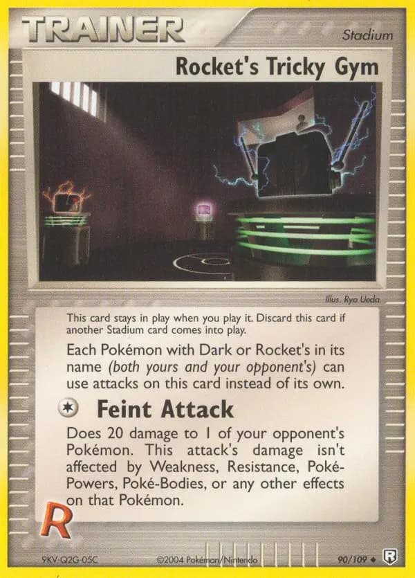 Rocket's Tricky Gym #90 — EX Team Rocket Returns