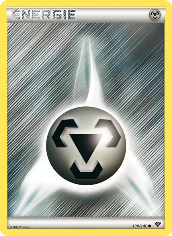 Carte Pokémon Énergie Métal #139 — XY