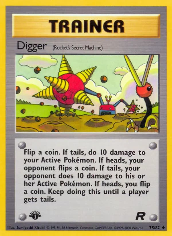 Digger #75 — Team Rocket
