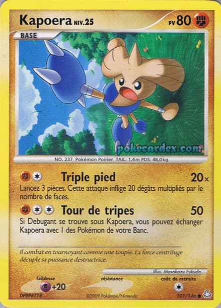 Carte Pokémon Kapoera #101 — Éveil des Légendes