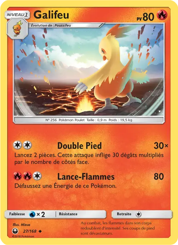 Carte Pokémon Galifeu #27 — Tempête Céleste