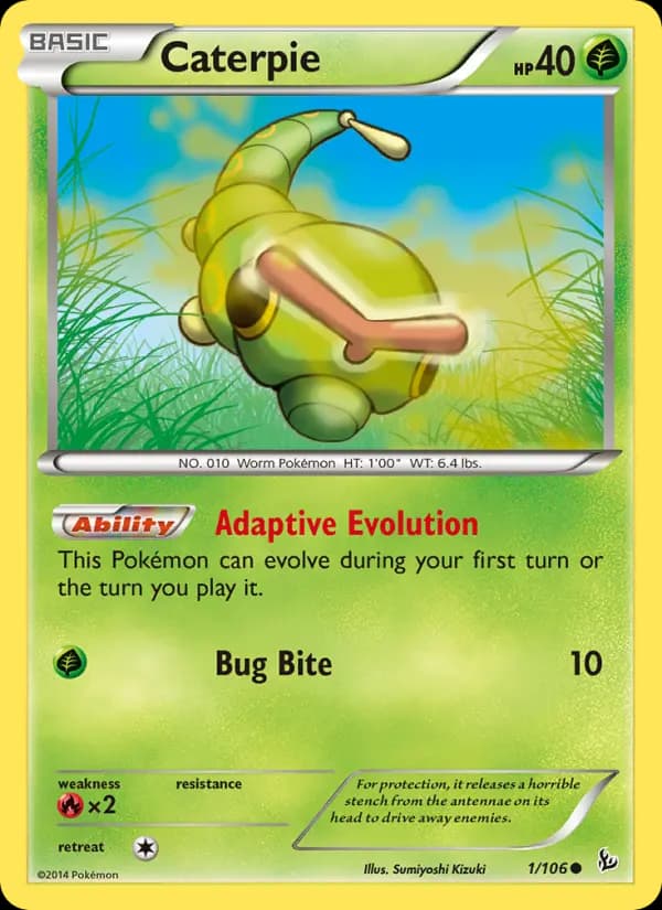 Caterpie #1 — Flashfire