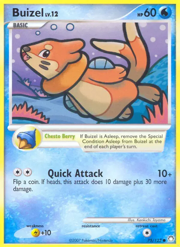 Buizel #75 — Mysterious Treasures