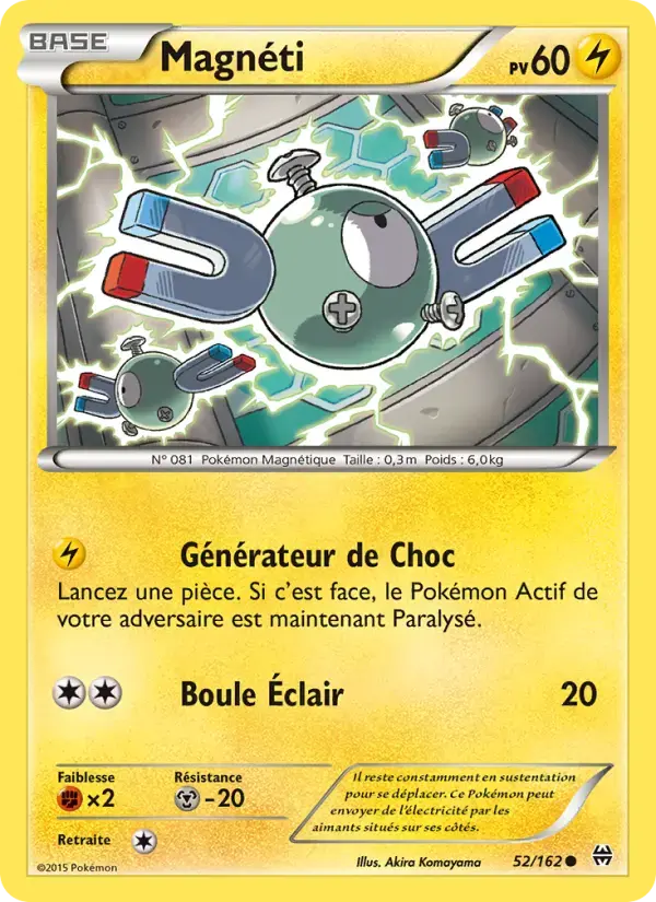 Carte Pokémon Magnéti #52 — Impulsion Turbo