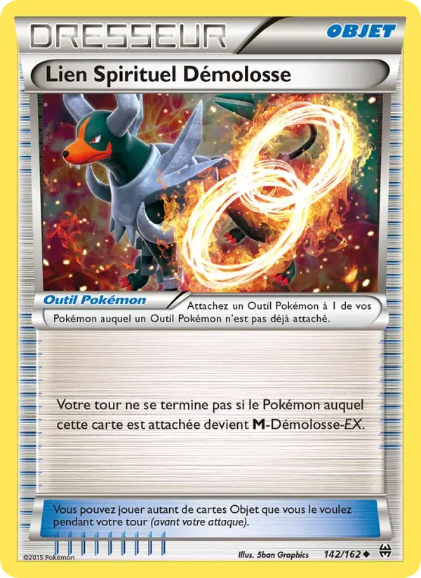 Carte Pokémon Lien Spirituel Démolosse #142 — Impulsion Turbo