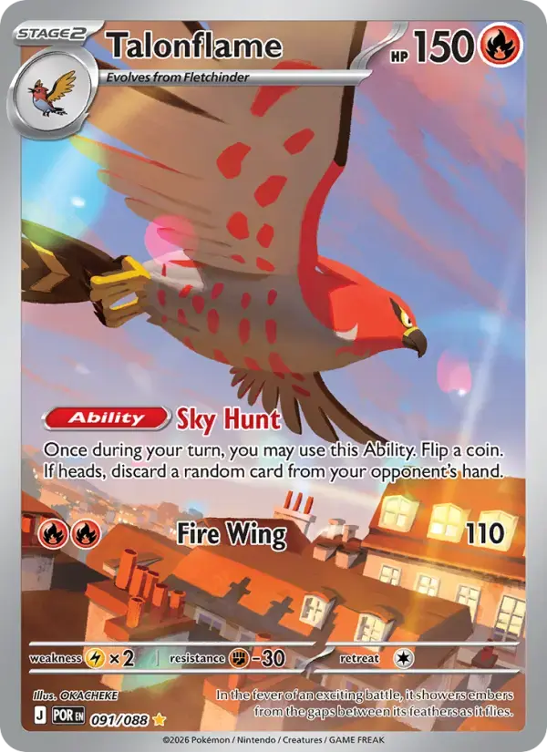 Talonflame #091 — Perfect Order