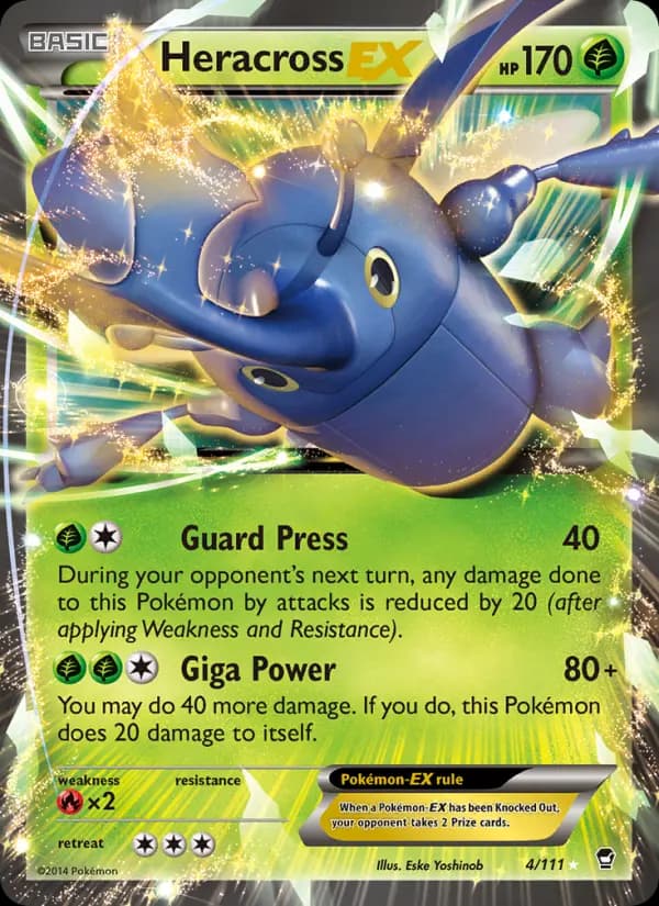 Heracross EX #4 — Furious Fists