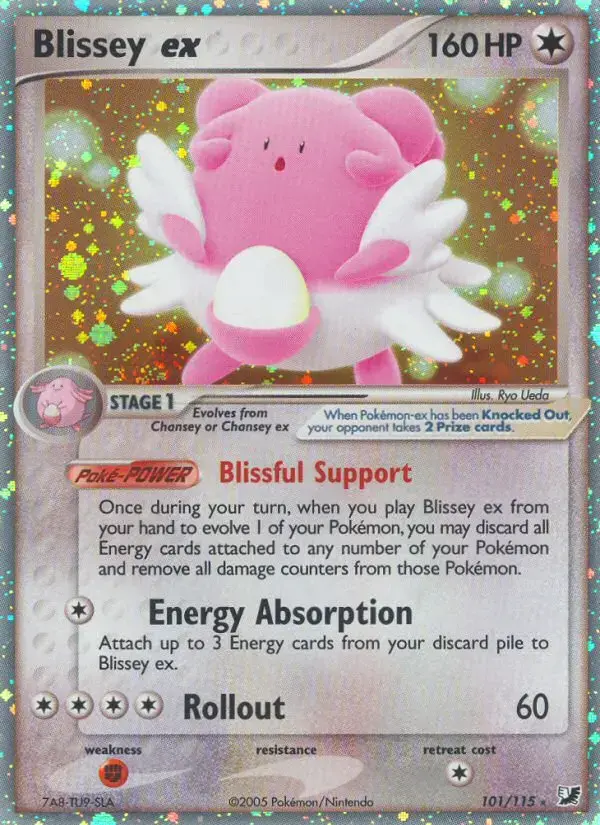 Blissey ex #101 — Unseen Forces