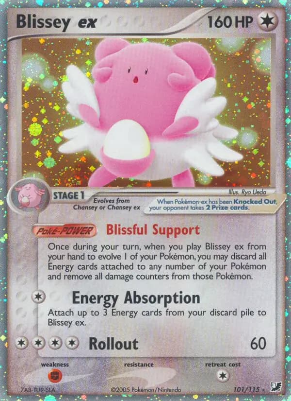 Blissey ex #101 — Unseen Forces