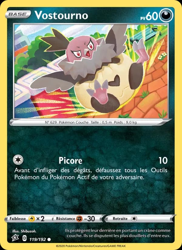 Carte Pokémon Vostourno #119 — Clash des Rebelles