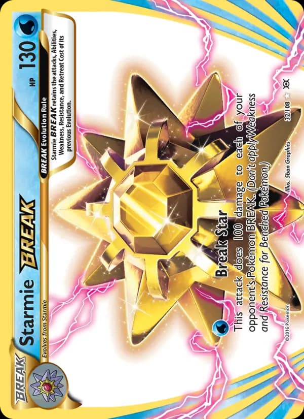 Starmie BREAK #32 — Evolutions