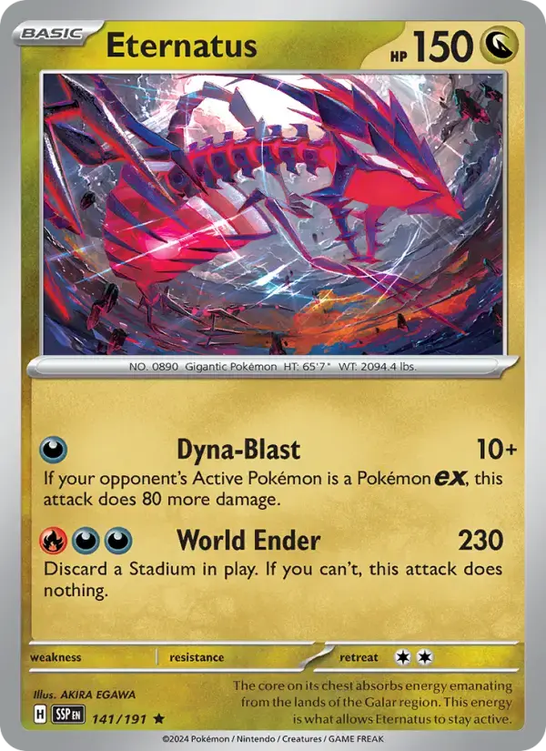 Eternatus #141 — Surging Sparks