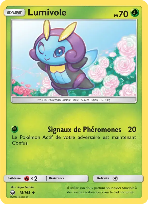 Carte Pokémon Lumivole #18 — Tempête Céleste
