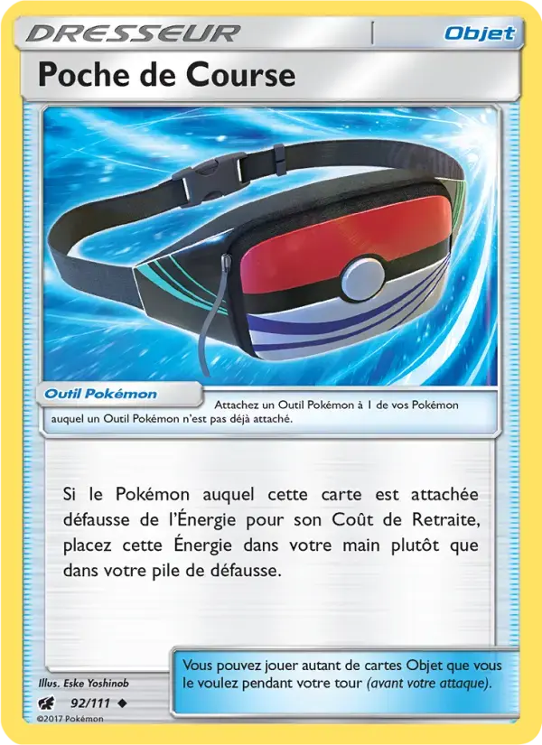 Carte Pokémon Poche de Course #92 — Invasion Carmin
