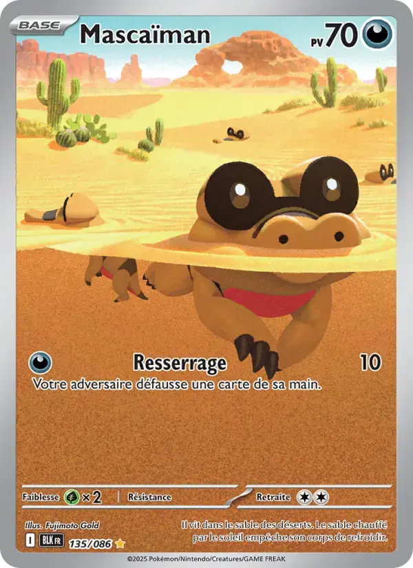 Carte Pokémon Mascaïman #135 — Foudre Noire