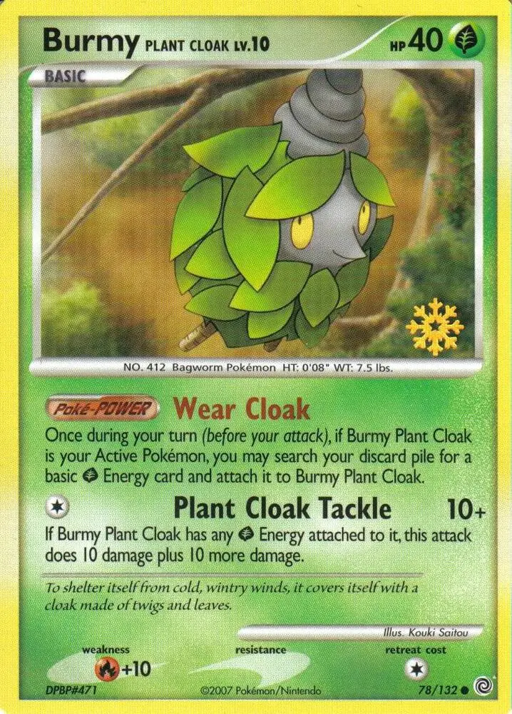 Carte Pokémon Burmy #078 — Countdown Calendar Promos