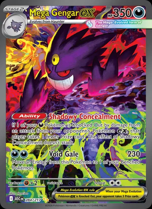 Mega Gengar ex #284 — Ascended Heroes