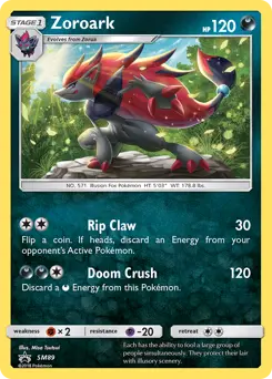 Zoroark #SM89 — Sun & Moon Promos