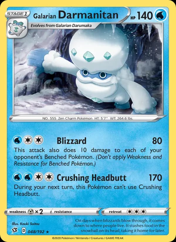 Galarian Darmanitan #48 — Rebel Clash