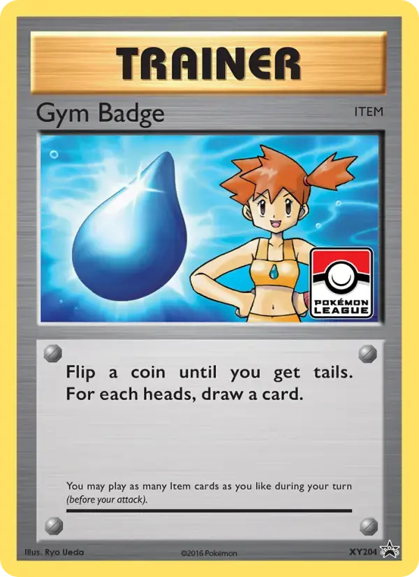 Carte Pokémon Gym Badge #XY204 — Promos X&Y